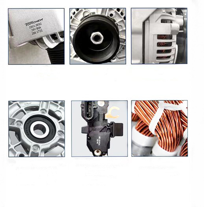 K38 K50 Engine Excavator Repair Parts Alternator 24V 100A QSX15 ISX15 3400698