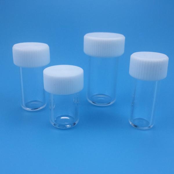 Quality Fused Quartz Glass Container High Temperature Clear for sale