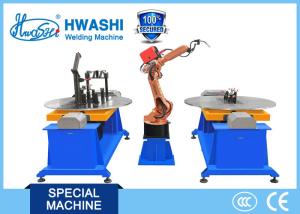 China 6 Axis Bicycle Frame MIG Welding Robot with Automatic Rotating Positioner wholesale