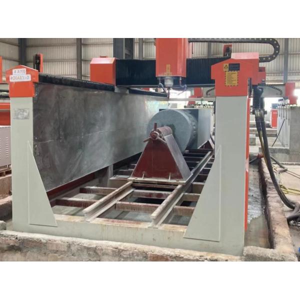 4 Axis Rotating Stone Carving Machine CNC Dragon Column Cutting Engraving Machine