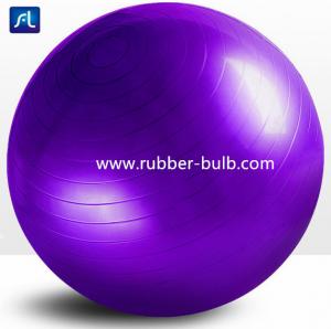 China OEM PVC Material 600g 75cm Yoga Balance Ball Fitness Ball Exercise Ball Equipment wholesale
