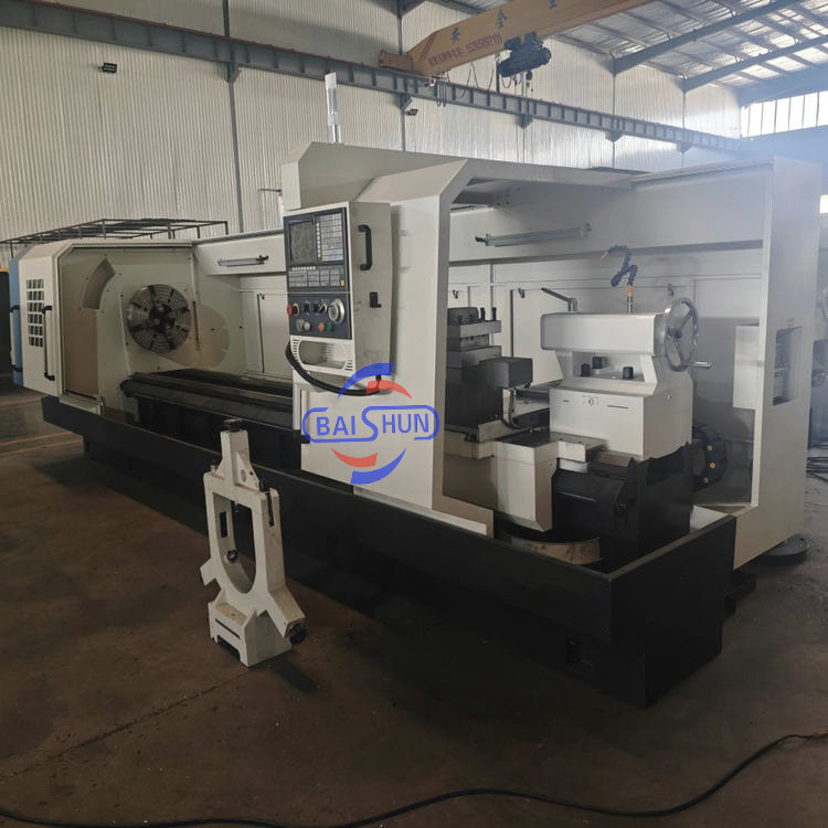 CNC Oil Country Lathe 540mm Spindle Bore Large Size Pipe Threading Lathe Machine