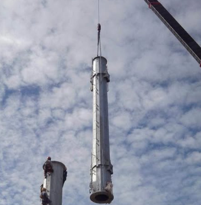 Customizable Single Tube Tower Suitable For Mobile Network Coverage Best Signal Transmission Solution
