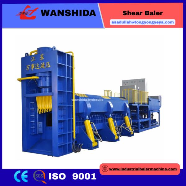 400 Ton Automatic Shear Baler Width 2000mm Hydraulic Baling Machine