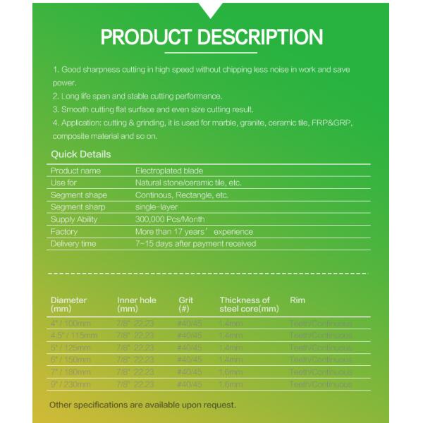 Short Tooth Diamond Disc 400mm Granite Segmented Saw Blade for Cutter Blade Disc