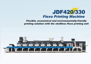 China Labeling Flexographic Printing Press Horizontal Packaging Printing Machine wholesale