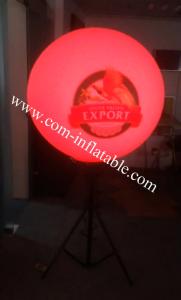 China PLATO Patent product,tripod balloons,inflatable led stand balloon with pole led balloon wholesale