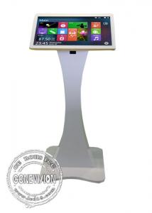 China 21.5&quot; 32&quot; 43&quot; Attractive Floor Standing 10 Points Multi Touch Capacitive Touch Screen Totem All In One PC Kiosk Display wholesale