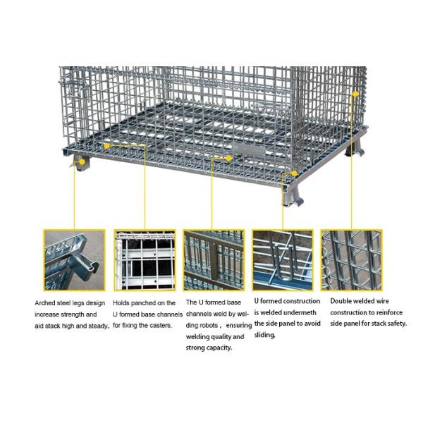 logistic wire storage cage