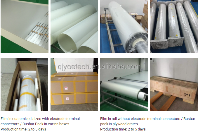 Customized Pattern Decorative PDLC Smart Switchable Electrochromic Window Glass Shutters
