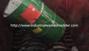 China Scrap Large Drum Shredder Machine Double Shaft With Variable Dimension wholesale