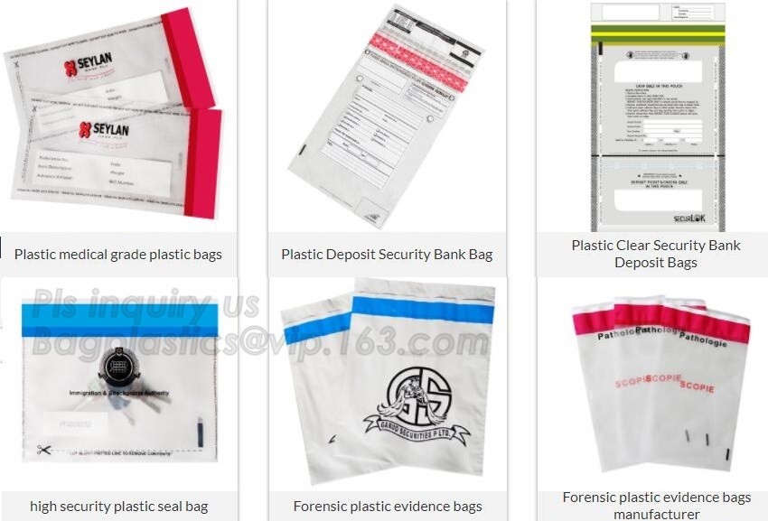 Plastic Money/Evidence Security Envelopes Cash Deposit Seal Bags, Bank Industrial Use cash security deposit bags, bageas