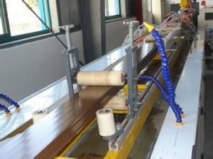 WPC Guardrail Profile Extrusion Line , Chair Profile Extruder