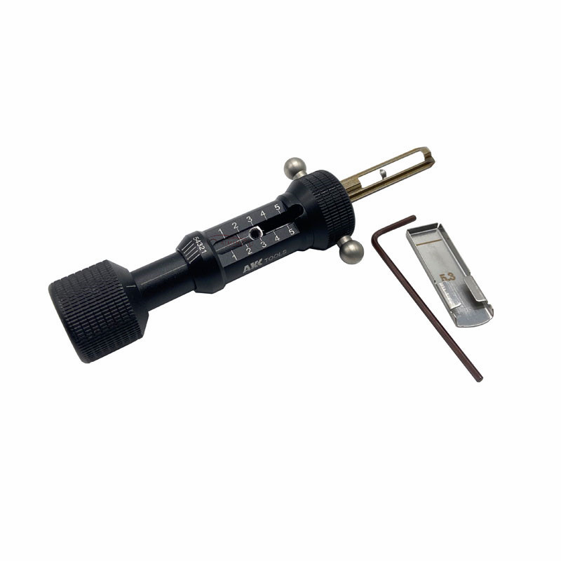 AKK Tools MUL-5Pins Invincible Lock Open And Read Code 2 In 1 Lock Pick
