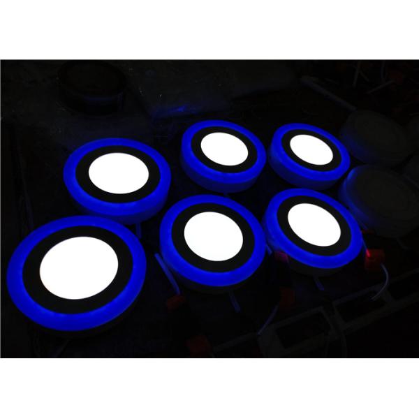 Factory Mould Surface Dual Color Round Panel Light 12+4W White+PGB