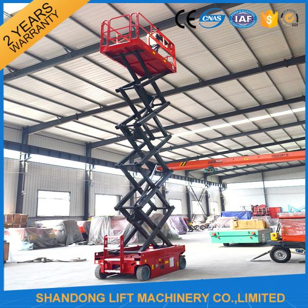 Quality Mobile Self Propelled Elevating Work Platforms Battery Powered 4m 10m 14m Lift Height for sale