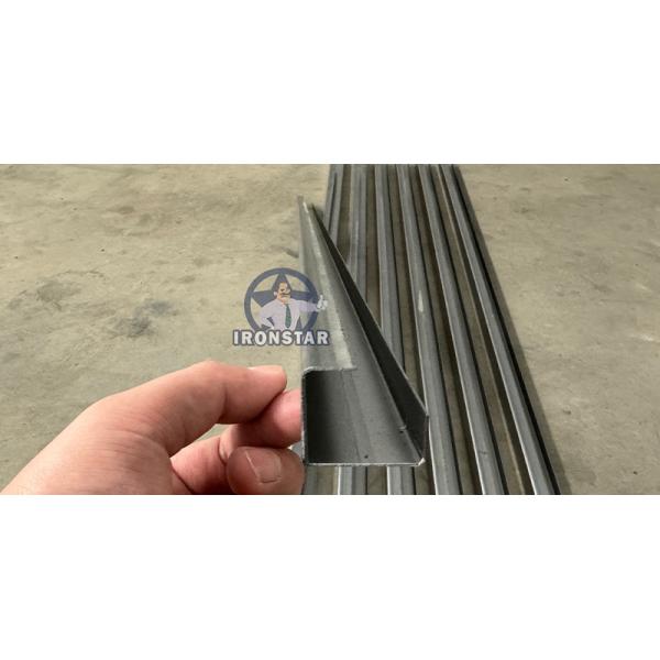 “Nepal Standard Triangle Angle Channel Roll Forming Machine V Shape Angle Bar Profile Making Machine Automatic V Shape Roll Forming Machine Galvanized