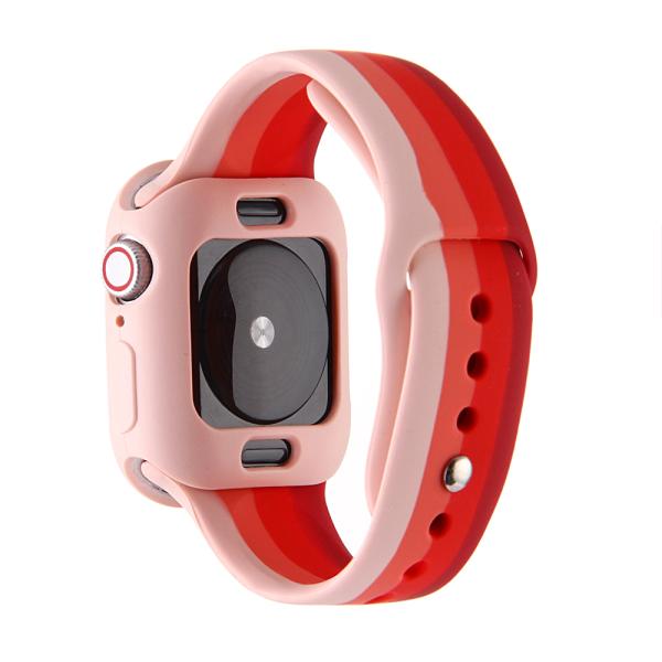 38mm / 40mm Four Color Silicone Watch Strap Replacement Portable