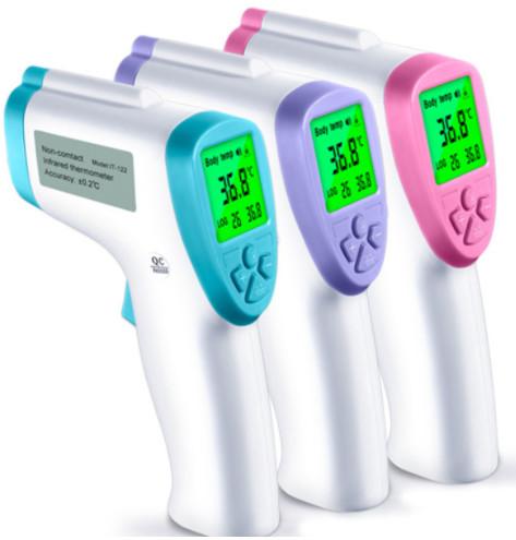Quality LCD Forehead Thermometer Non Contact Infrared Thermometer Medical for sale