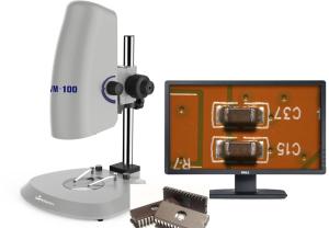 China LED Illumination Large Magnification Clear Image Video Measurement Microscope With Camera wholesale
