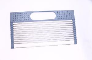 Foldable SGS 280mm 385mm Over The Sink Roll Up Dish Drying Rack