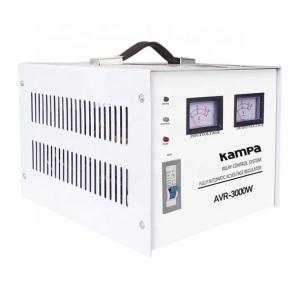 China AVR 3000VA Single phase automatic voltage regulator household AC voltage stabilizer for PC fridge air conditioner on sale