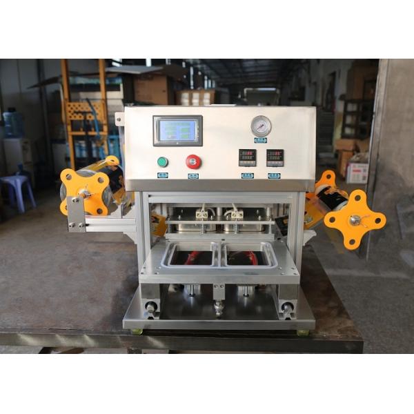 Automatic Food Tray Sealing Machine Tray Sealer Electric Table Type