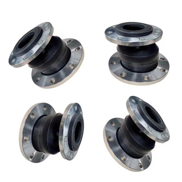 Carbon Steel Flange Compensator Single Ball Flexible EPDM Eccentric Reduction Rubber Expansion Joint
