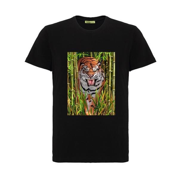 Soft Material 3D Lenticular Printing Service 100% Cotton T - Shirt With Stunning