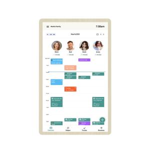 China 14 Inch RK3576 Incell Touch Screen Smart Calendar Wall Display For Time Management wholesale