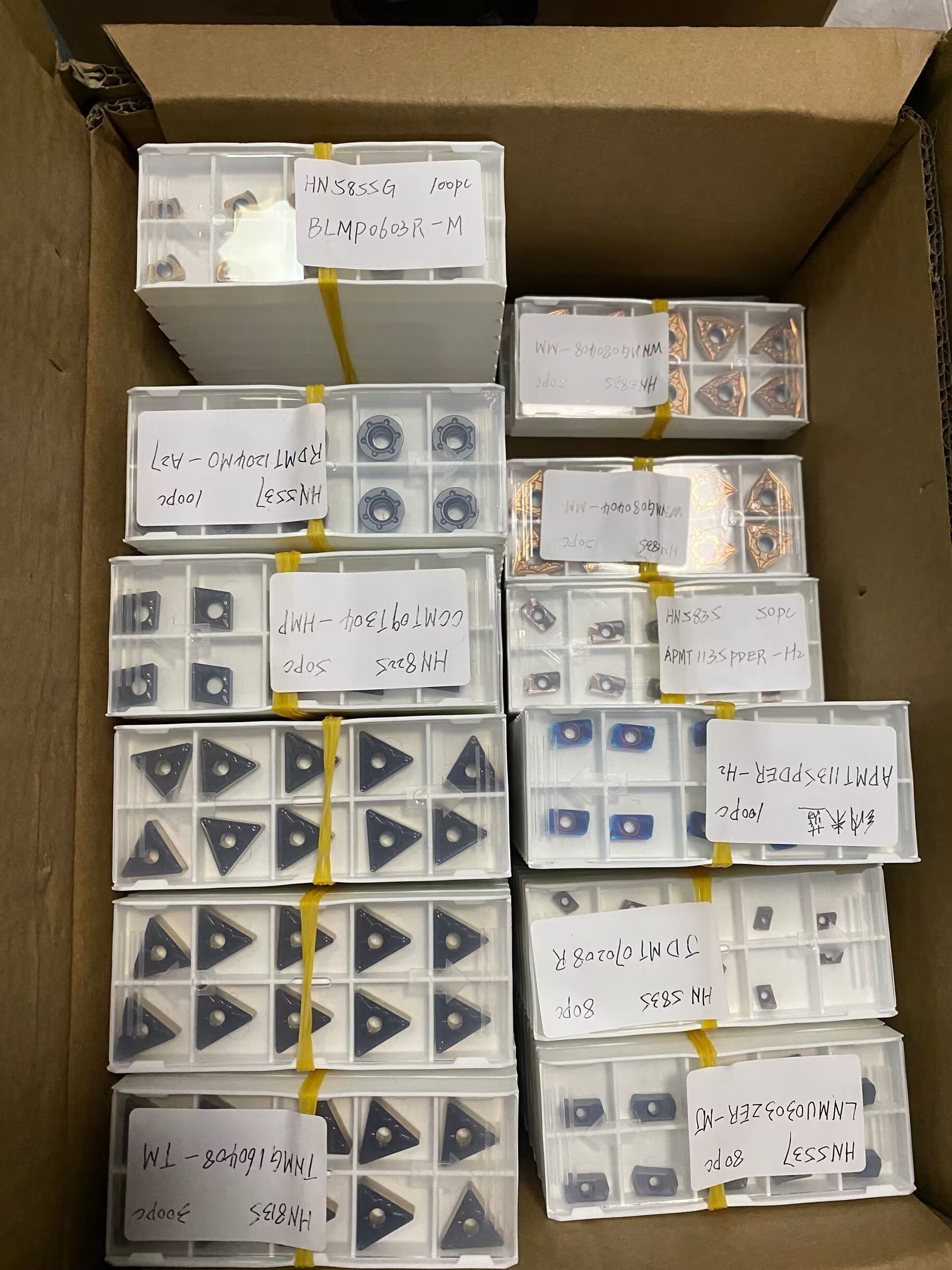 Square SNMX Carbide Turning Insert Cemented High Feeding For Cnc Machine