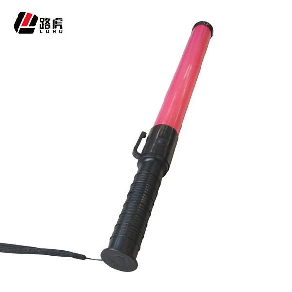 Quality Quality Plastic Brightness LED Flashing Red Traffic Warning Batton for sale