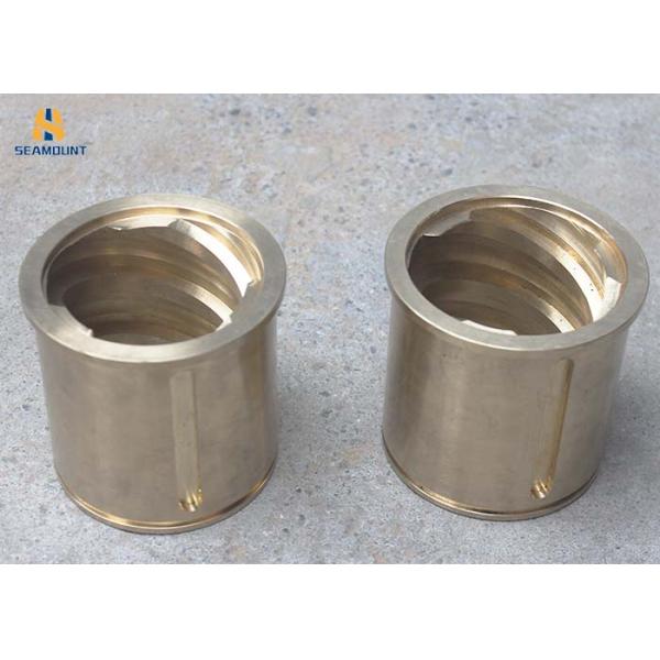 CNC Machining Bronze Sleeve Nut Mechanical Copper Metal Nut For Long Life