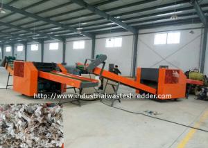 China Waste Carpet Recycling Rag Cutting Machine , Rug Rag Shredder Design Customizable wholesale
