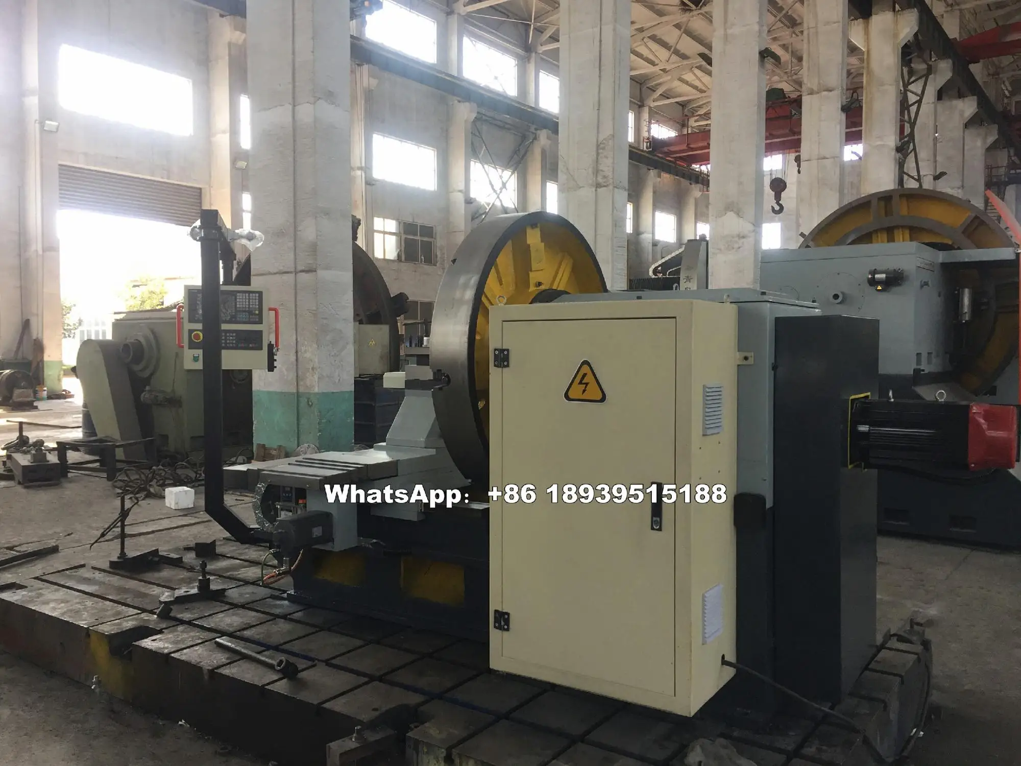 1250mm CK64125 Cnc Face Turning Lathe Flange Turning Machining