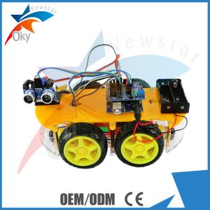 China Bluetooth Remote Control Arduino Car Robot Infrared Controlled With Ultrasonic Module wholesale