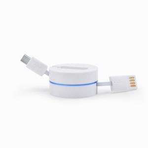 China 3 In 1 Retractable Length 80cm Micro Type C Cable Fast Charging wholesale
