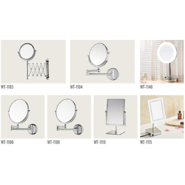 Vanity Concave Makeup Magnifying Swivel Mirror For Bathroom