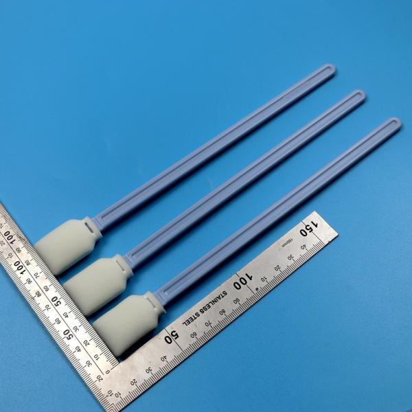 228mm Lint Free Blue Long Handle Rectangular Cleanroom Swab Large Format Printer