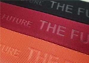 China Colorful Nylon Non Elastic Cord / Band High Frequency With Customized Logo wholesale