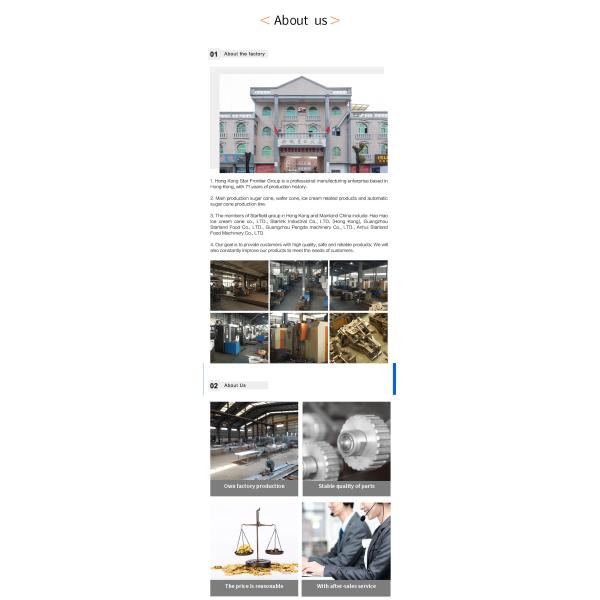 PLC Waffle Basket Production Line Commercial Wafer Biscuit Making Machine