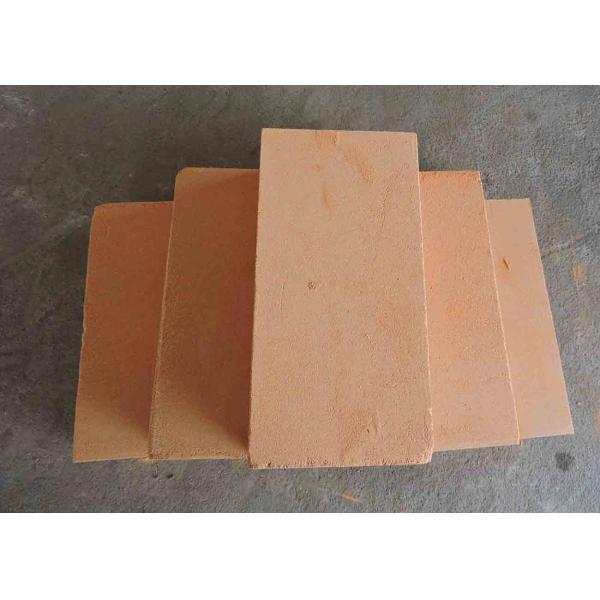 Light Weight Red Insulating Fireclay Brick / Electrolytic Cell Fire Safe Bricks