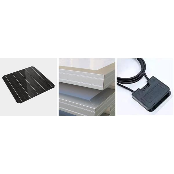 18V Single Crystalline Silicon Solar Cell 190W 3.2mm Thick For Your House