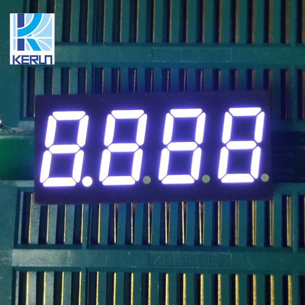 Quality 0.8 Inch 7 Segment 4 Digit LED Display Custom Size SGS Approved for sale