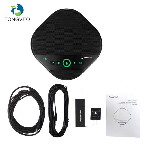 FCC CE 3.5mm Conference Table Speakerphone USB Omnidirectional