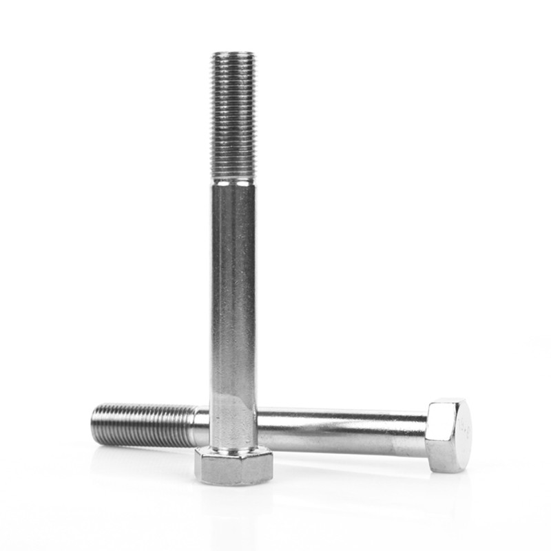 China DIN 931 Stainless Steel Flat Head Hex Bolt DIN931 Bolt Hexagonal Head wholesale
