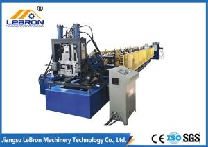 China 10 Meter C Z Purlin Roll Forming Machine High Efficiency Durable PLC Control wholesale