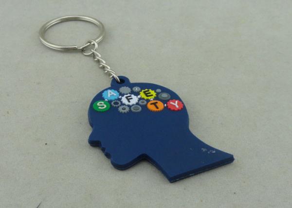 Quality Popular 3D Customizable Keychains Promotional Soft PVC Injection for sale