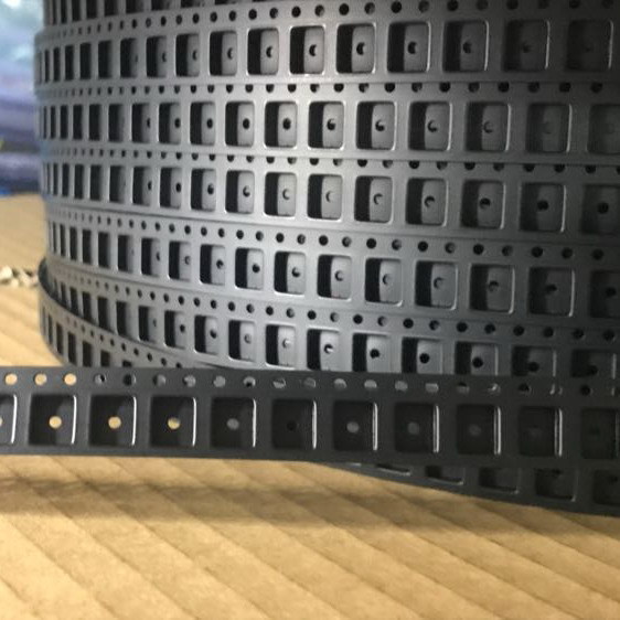 Width 8-88mm PC / PET PS Carrier Tape For IC Module Package
