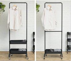 Quality Mobile 61.5cm Length 45kg Bearing Steel Clothes Rack for sale